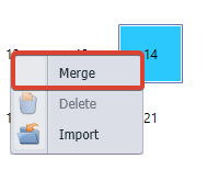 select-day-and-click-merge